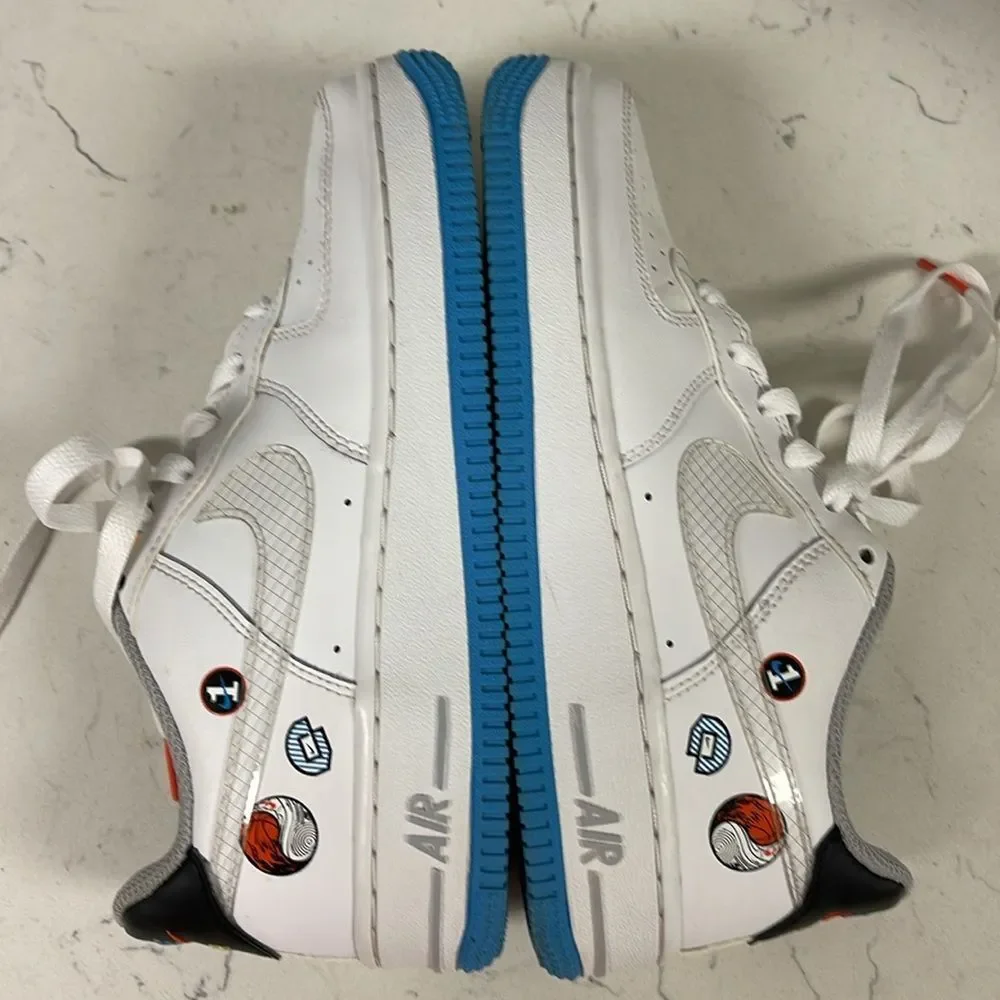 Nike Air Force 1 LV8 1 ‘Happy Hoops’ DM8088-100 Size 4Y